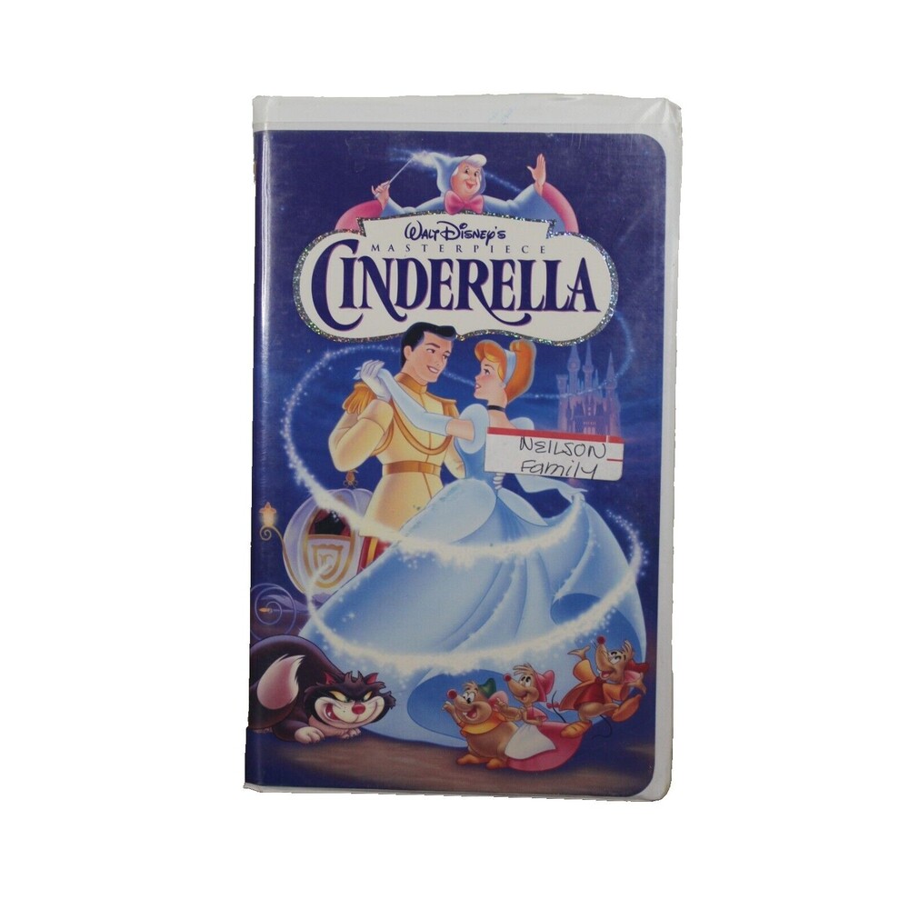 Walt Disney CINDERELLA - VHS Masterpiece Collection